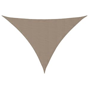 vidaXL Slnečn&aacute; plachta, b&eacute;žov&aacute; 7x5x5 m, 100 % polyester, oxford