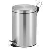 EKO Ped&aacute;lov&yacute; odpadkov&yacute; k&ocirc;&scaron; Classic 20 l, matn&yacute; strieborn&yacute;