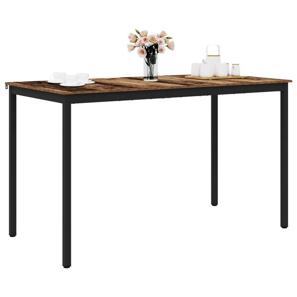 vidaXL Stojac&iacute; barov&yacute; st&ocirc;l Kompozitn&eacute; drevo