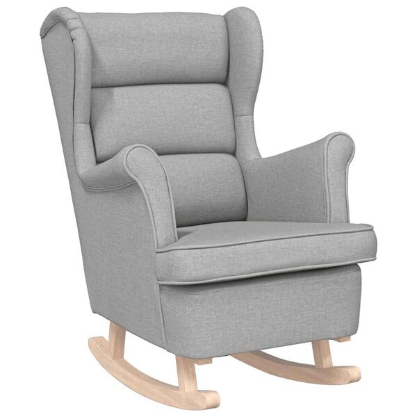 vidaXL Hojdacie kreslo Cloud Grey 74x90x102 cm L&aacute;tka