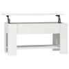 vidaXL Konferenčn&yacute; stol&iacute;k biely 101x49x52 cm spracovan&eacute; drevo
