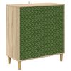 vidaXL Serv&iacute;rovacia skriňa GELEEN Sonoma 69 x 33 x 75 cm