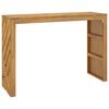 vidaXL Konzolov&yacute; stol&iacute;k 110x35x75 cm Teakov&eacute; mas&iacute;vne drevo