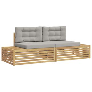 vidaXL Z&aacute;hradn&aacute; s&uacute;prava gaučov Biela 230,5 x 83 x 73 cm Polyester