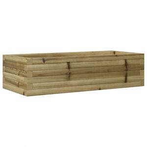 vidaXL Z&aacute;hradn&yacute; kvetin&aacute;č 90x40x23 cm impregnovan&aacute; borovica