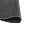vidaXL Koberec okr&uacute;hly siv&yacute; 80 cm bambus