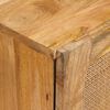 vidaXL Serv&iacute;rovacia skriňa Hned&aacute; 60 x 33 x 75 cm Mas&iacute;vne mango drevo