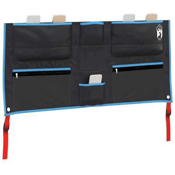 vidaXL Taška na skladovanie Čierna a modrá 98 x 47 cm Oxford