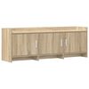 vidaXL TV skrinka 130 x 33 x 47 cm Dub sonoma Kompozitn&eacute; drevo