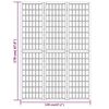 vidaXL Skladací paraván s 3 panelmi japonský štýl 120x170 cm čierny