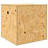 vidaXL Ter&aacute;rium Hned&aacute; 50 x 50 x 50 cm OSB