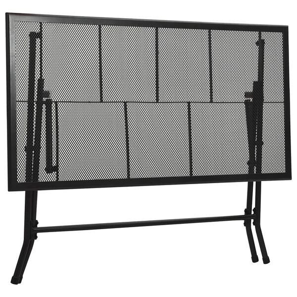 vidaXL 7-dielna z&aacute;hradn&aacute; jed&aacute;lensk&aacute; s&uacute;prava oceľov&aacute; antracitov&aacute;