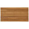 vidaXL Vrchn&aacute; doska 110 x 55 x 3,5 cm Obdĺžnikov&yacute; Hust&eacute; teakov&eacute; drevo
