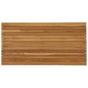 vidaXL Vrchn&aacute; doska 110 x 55 x 3,5 cm Obdĺžnikov&yacute; Hust&eacute; teakov&eacute; drevo