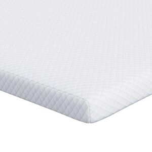 vidaXL Matracov&yacute; topper z pam&auml;ťovej peny 70 x 200 cm Thick M&auml;kk&yacute; Biela