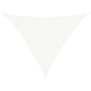 vidaXL Tieniaca plachta 160 g/m&sup2;, biela 3x3x4,2 m, HDPE