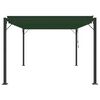 vidaXL Gazebo s lamelovou strechou Zelen&aacute; 3 x 4 x 2,14 m