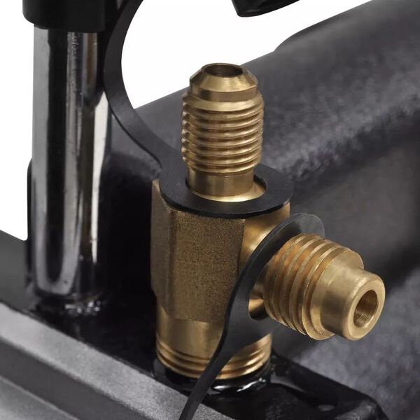 vidaXL Sada vákuového čerpadla s 2-cestným meradlom 50l/min