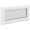 vidaXL Podkrovn&eacute; okno RISOR 100 x 50 cm PVC a sklo Biela