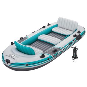 Bestway Nafukovac&iacute; čln &Scaron;ed&yacute; a biely 3,64 x 1,66 m PVC