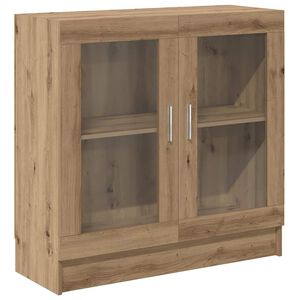 vidaXL Knižnica dub artisan 82,5x30,5x80 cm kompozitn&eacute; drevo
