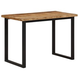 vidaXL Jed&aacute;lensk&yacute; st&ocirc;l 110x55x75 cm mas&iacute;vne mangovn&iacute;kov&eacute; drevo