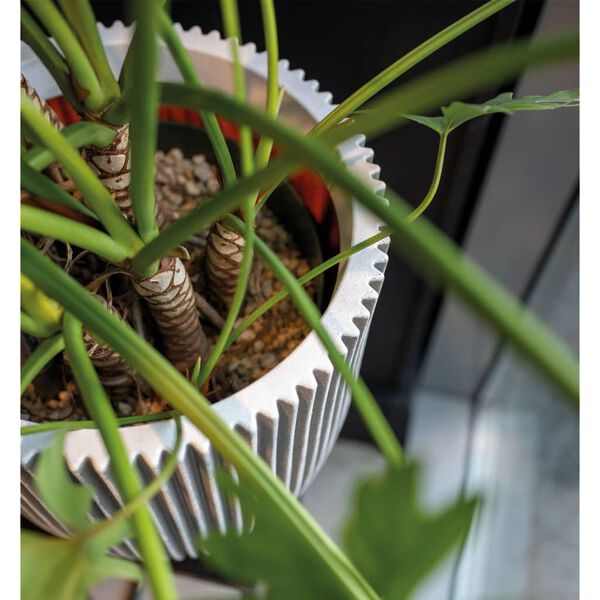 Capi Kvetin&aacute;č Groove 43x41 cm slonovinov&yacute;