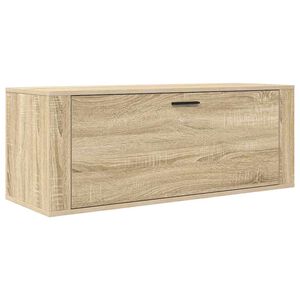 vidaXL Botn&iacute;k dub sonoma 100x35x38 cm spracovan&eacute; drevo