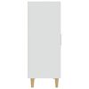 vidaXL Komoda biela 70x34x90 cm spracované drevo