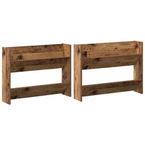 vidaXL Skriňa na top&aacute;nky 2 ks 80 x 18 x 60 cm Kompozitn&eacute; drevo