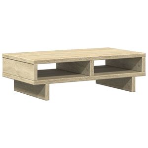 vidaXL Stojan na monitor dub sonoma 50x27x15 cm kompozitn&eacute; drevo