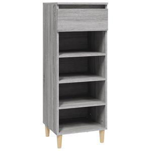 vidaXL Botn&iacute;k siv&yacute; dub sonoma 40x36x105 cm spracovan&eacute; drevo
