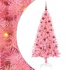 vidaXL Vianočn&yacute; stromček Ružov&aacute; 150 cm PVC