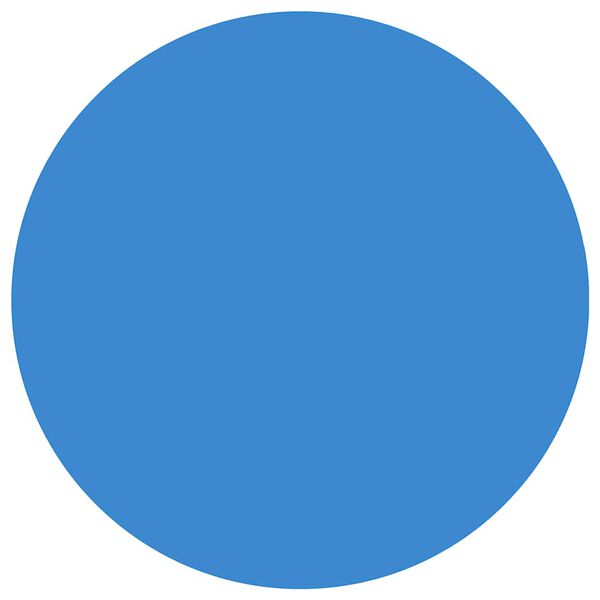 vidaXL Bazénová plachta, modrá 210 cm, PE