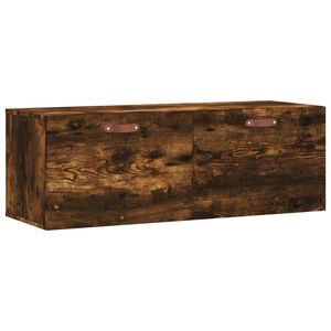 vidaXL N&aacute;stenn&aacute; skrinka, tmav&yacute; dub 100x36,5x35 cm, kompozitn&eacute; drevo