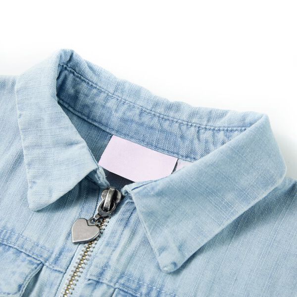 Detsk&aacute; kombin&eacute;za s kr&aacute;tkymi ruk&aacute;vmi svetlomodr&aacute; 92