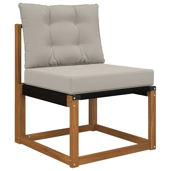 vidaXL Vank&uacute;&scaron; na vonkaj&scaron;iu pohovku 2 pcs Biely Polyester