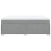 vidaXL Boxspring posteľ s matracom bledosiv&yacute; 140x190 cm l&aacute;tka