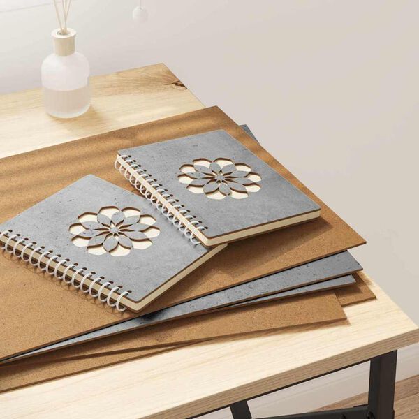 vidaXL Dekoračn&eacute; panely 12 pcs Bet&oacute;nov&aacute; &scaron;ed&aacute; 30 x 42 x 0.27 cm