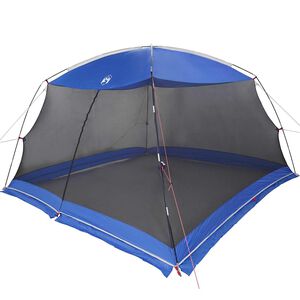 vidaXL Stan s moskyti&eacute;rou so strechou Az&uacute;rov&aacute; modr&aacute; 380 x 380 x 225 cm