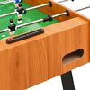 vidaXL Skladací stolný futbal bledohnedý 121x61x80 cm