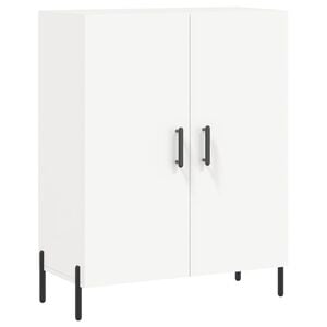 vidaXL Komoda biela 69,5x34x90 cm kompozitn&eacute; drevo