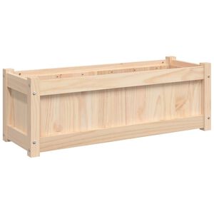 vidaXL Z&aacute;hradn&yacute; kvetin&aacute;č 90x31x31 cm mas&iacute;vna borovica