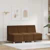 vidaXL Bezr&uacute;čkov&aacute; modul&aacute;rna sofa jednotka 3 pcs Hned&aacute; 55 x 74 x 82 cm