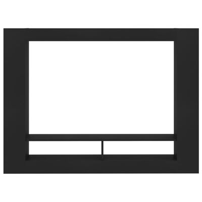 vidaXL TV skrinka, čierna 152x22x113 cm, kompozitné drevo
