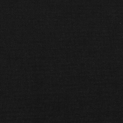 vidaXL Posteľný rám čierny 180x200 cm látka
