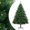 vidaXL Umel&yacute; v&yacute;klopn&yacute; vianočn&yacute; stromček so stojanom 210 cm
