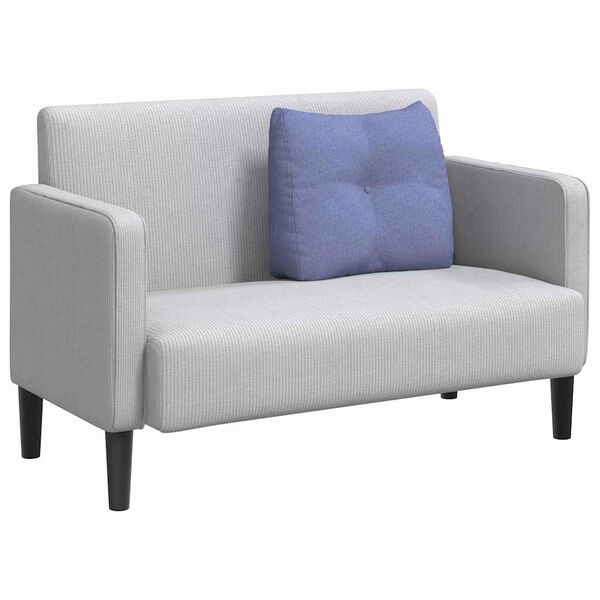 vidaXL Podu&scaron;ka na chrb&aacute;t Modr&aacute; dž&iacute;novina 60 x 24 x 50 cm l&aacute;tka