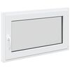 vidaXL Podkrovn&eacute; okno RISOR 100 x 60 cm PVC a sklo Biela