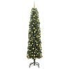 vidaXL Umel&yacute; vianočn&yacute; stromček Zelen&aacute; 180 cm PVC, oceľ a plast